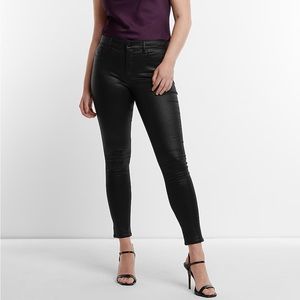 Express Coated Skinny Jean
